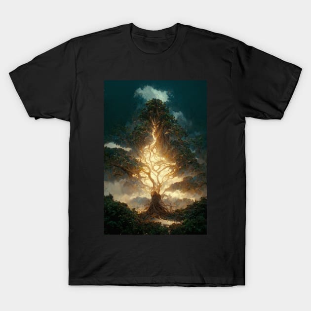 Laurelin T-Shirt by NeonOverdrive